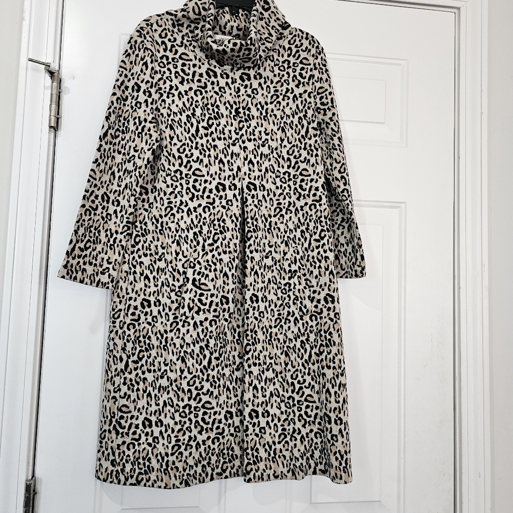 Tyler Boe Leopard Cheetah Print Dress Size XS